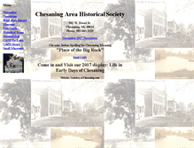 Tablet Screenshot of cahs.chesaning.com